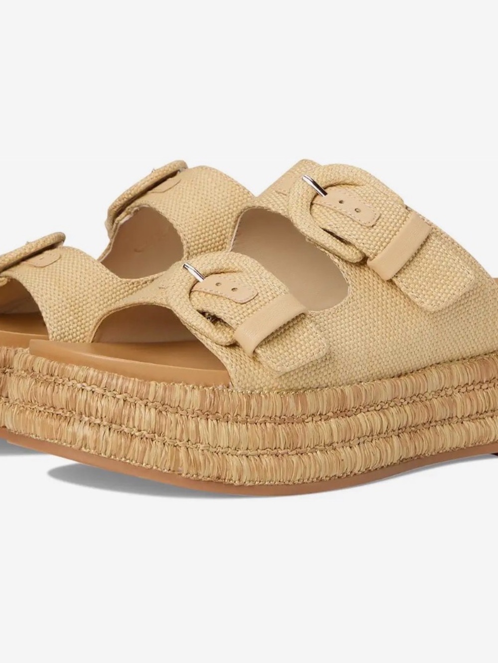 Dolce Vita Natural Raffia Sandals